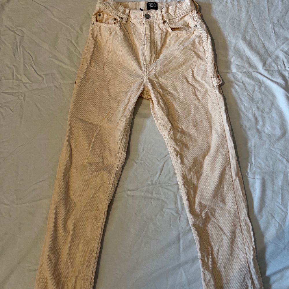 BDG slim straight corduroy pants